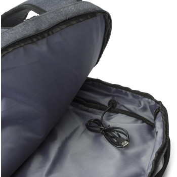 Zaini Antitaccheggio personalizzati con logo - Zaino antitaccheggio portacomputer in PVC Romy