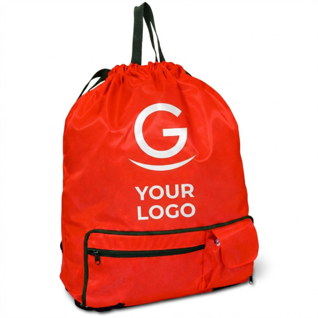 zainetto personalizzato - Zaino borsa marsupio personalizzabile tre in uno poliestere resistente