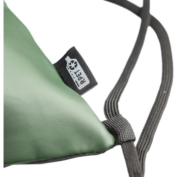 Zaino con chiusura a coulisse in poliestere rPET 600D Auri