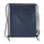 Zaino con chiusura a coulisse in poliestere rPET 600D