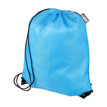 Zaini con lacci personalizzati con logo - Zaino con coulisse Enrique | Riciclato | 5 l
