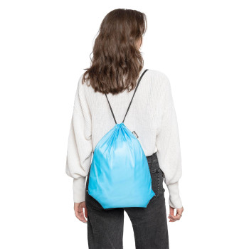 Zaini con lacci personalizzati con logo - Zaino con coulisse Enrique | Riciclato | 5 l