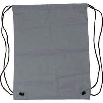 Zaini con lacci personalizzati con logo - Zaino con coulisse Melila | Riflettente | 190D