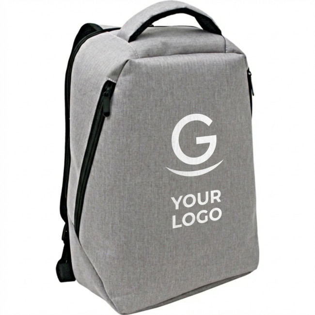 Zaino porta pc personalizzato con logo - Zaino con scomparto per computer personalizzabile struttura ventilata e imbottita