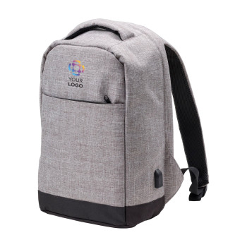 Zaini Antitaccheggio personalizzati con logo - Zaino Cruz | Laptop 13" | 10 l