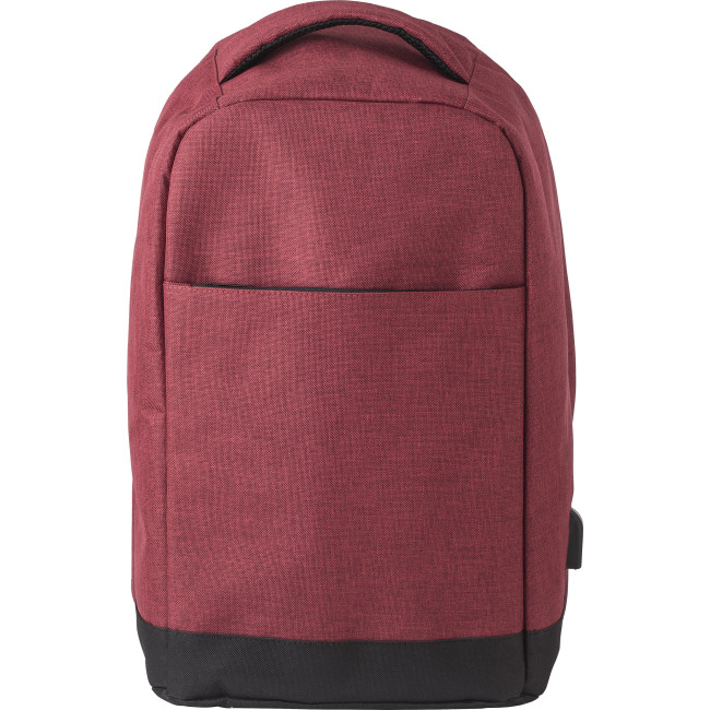 Zaini Antitaccheggio personalizzati con logo - Zaino Cruz | Laptop 13" | 10 l