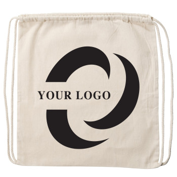 Zaini con lacci personalizzati con logo - Zaino Dominique | Coulisse | 10,5 l