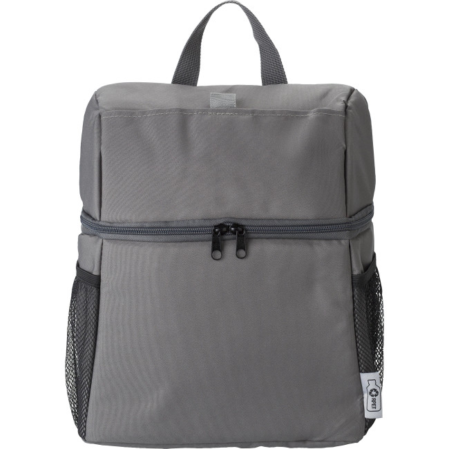 Zaini picnic personalizzati con logo - Zaino frigo Elliott | Riciclato | Tasca con velcro