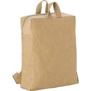 Shopper ecologiche personalizzate con logo - Zaino in carta laminata Samanta