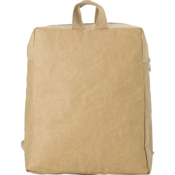 Shopper ecologiche personalizzate con logo - Zaino in carta laminata Samanta