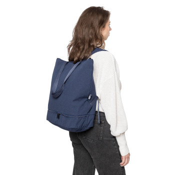 Zaino porta pc personalizzato con logo - Zaino in policotone riciclato 330 g/m2 Osric