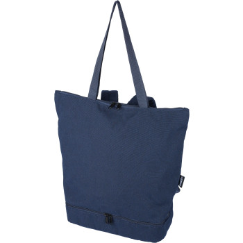 Zaino porta pc personalizzato con logo - Zaino in policotone riciclato 330 g/m2 Osric