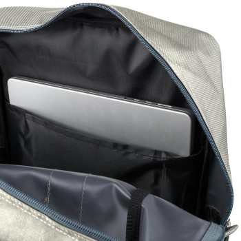 gadget ecologici con logo - Zaino in poliestere riciclato 900D Amalia