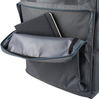 gadget ecologici con logo - Zaino in poliestere riciclato 900D Amalia