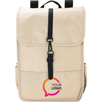 gadget ecologici con logo - Zaino Lyric | Riciclato | Laptop 17" | 12 l