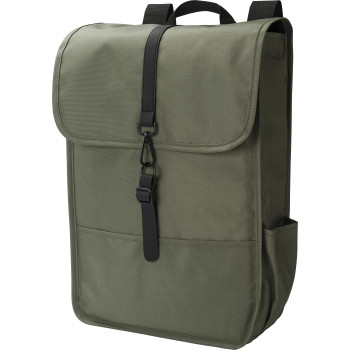 gadget ecologici con logo - Zaino Lyric | Riciclato | Laptop 17" | 12 l