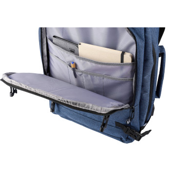 Zaini Antitaccheggio personalizzati con logo - Zaino Malcolm | Riciclato | Laptop 17" | 29 l