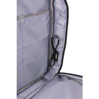 Zaini Antitaccheggio personalizzati con logo - Zaino Malcolm | Riciclato | Laptop 17" | 29 l