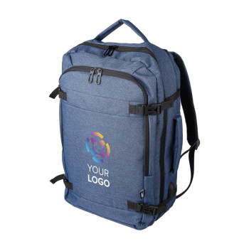Zaini Antitaccheggio personalizzati con logo - Zaino Malcolm | Riciclato | Laptop 17" | 29 l