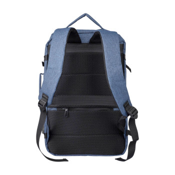 Zaini Antitaccheggio personalizzati con logo - Zaino Malcolm | Riciclato | Laptop 17" | 29 l