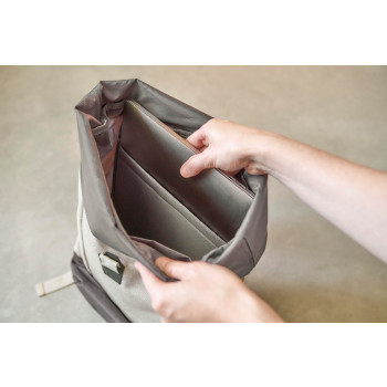 Zaino Marlene | Riciclato | Chiusura a rullo | 25 l