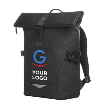 Zaino porta pc personalizzato con logo - Zaino notebook personalizzabile Halfar con scomparti multifunzione ergonomico