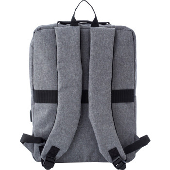 Zaino porta pc personalizzato con logo - Zaino per laptop Carlito | 300D | 15 pollici