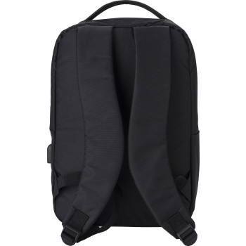 Zaino porta pc personalizzato con logo - Zaino per laptop Jesse | Riciclato | 16 pollici | Porta USB