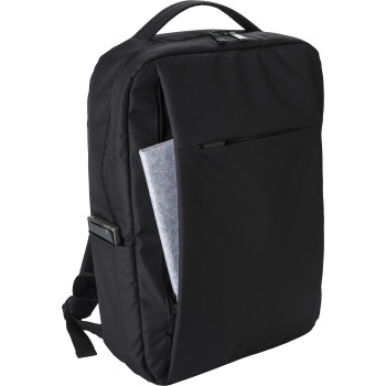 Zaino porta pc personalizzato con logo - Zaino per laptop Jesse | Riciclato | 16 pollici | Porta USB