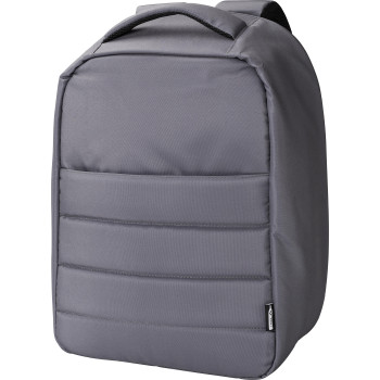 Zaini Antitaccheggio personalizzati con logo - Zaino per laptop | Riciclato | Anti-furto | 6 l