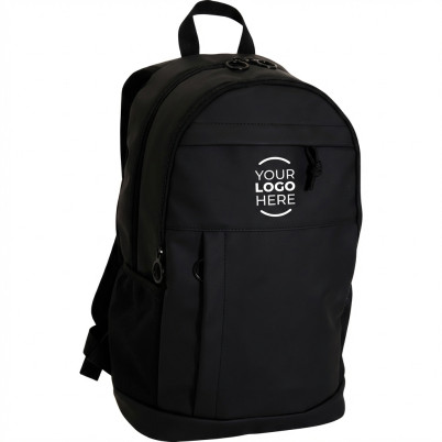 Zaino personalizzabile in poliestere con tasche multiple e schienale imbottito