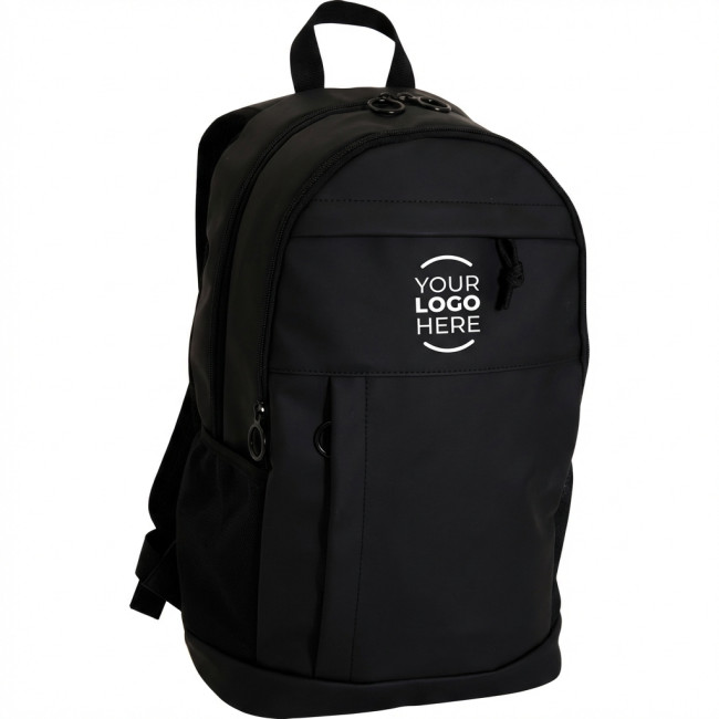 Zaino personalizzato con logo - Zaino personalizzabile in poliestere con tasche multiple e schienale imbottito