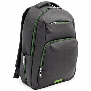 Zaino porta pc personalizzato con logo - Zaino porta pc personalizzabile con spallacci regolabili in nylon resistente