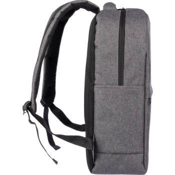 gadget ecologici con logo - Zaino portacomputer da 15 pollici in rPET 600 D Henrik