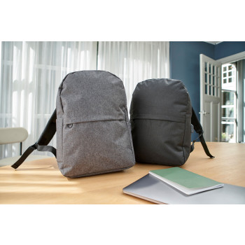 gadget ecologici con logo - Zaino portacomputer da 15 pollici in rPET 600 D Henrik