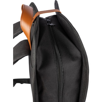 gadget ecologici con logo - Zaino portacomputer da 15 pollici in tessuto Oxford impermeabile rPET 600D Ralf