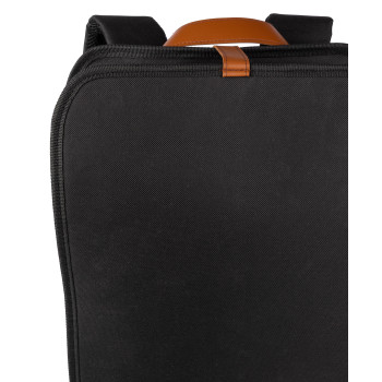 gadget ecologici con logo - Zaino portacomputer da 15 pollici in tessuto Oxford impermeabile rPET 600D Ralf