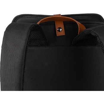 gadget ecologici con logo - Zaino portacomputer da 15 pollici in tessuto Oxford impermeabile rPET 600D Ralf