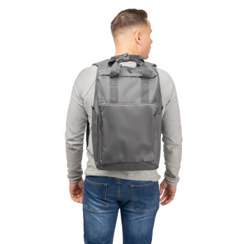 Zaino portacomputer in poliestere 900 D riciclato Amalia