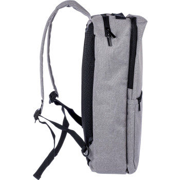 Zaino porta pc personalizzato con logo - Zaino portacomputer in poliestere rPET 300 D Mallory