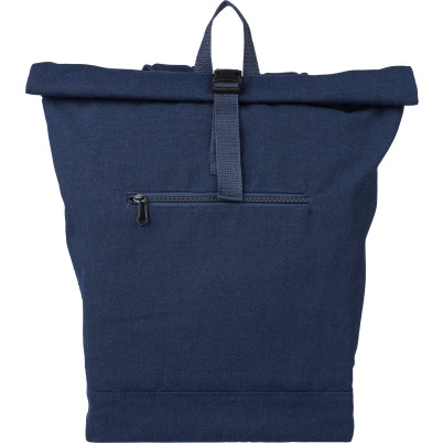 Zaino roll-top in policotone riciclato 330 g/m2 Thaddeus