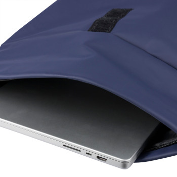 gadget ecologici con logo - Zaino roll-top in PU riciclato Naiya