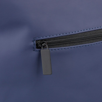 gadget ecologici con logo - Zaino roll-top in PU riciclato Naiya