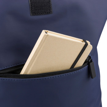 gadget ecologici con logo - Zaino roll-top in PU riciclato Naiya