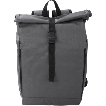 Zaino rolltop in poliestere 600 D rPET Evie