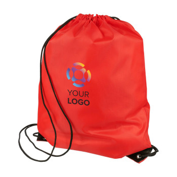 Zaini con lacci personalizzati con logo - Zaino Stef | Coulisse | 5 l