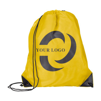 Zaini con lacci personalizzati con logo - Zaino Steffi | Con coulisse