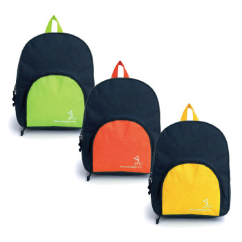 Zaino termico You Young Coveri, in poliestere 600D, tasca frontale. Confezione in polybag.