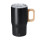 Tazza termica in acciaio inox riciclato da 400ml con manico in legno