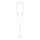 Lanyard per smartphone in poliestere con moschettone girevole